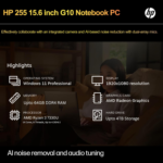 Newest 255 G10 Laptop for Home or Work, 16GB RAM, 1TB SSD, 15.6" Full HD, Ryzen 3 7330U (Beat Intel I5-1135G7), Ethernet Port, HDMI, USB-C, Windows 11 Pro, Business and Fun Ready (2024) - Image 2