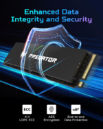 Predator M.2 SSD 1TB GM7000 with DRAM Cache Nvme 1.4 2280 Pcie Gen4×4 Ultra High Speed (Maximum Read: 7400Mb/S, Max Write: 6700Mb/S) 3D NAND TLC Internal SSD Compatible with PS5 Pro - BL.9BWWR.105 - Image 6