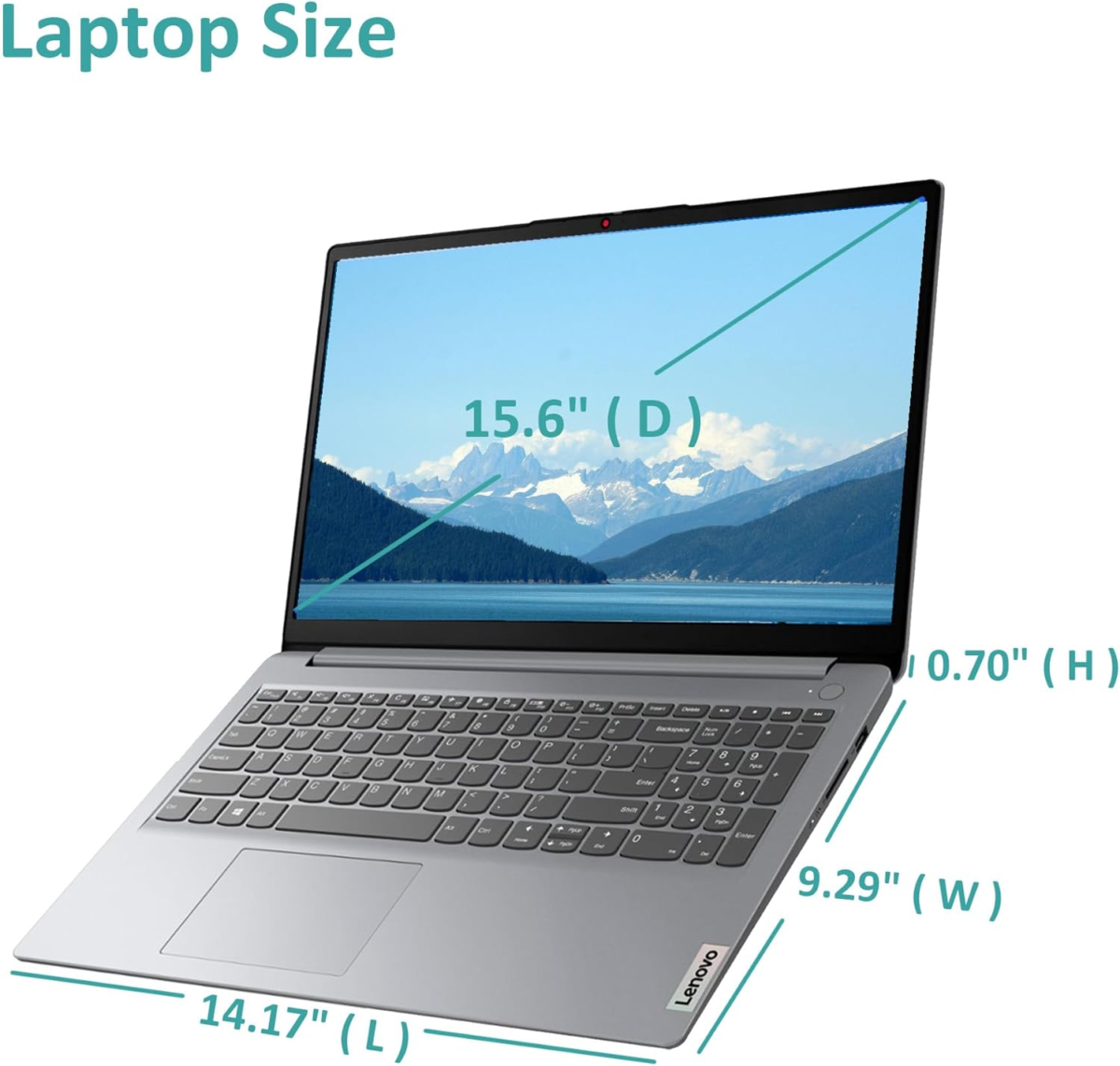 Ideapad 1I Laptop, 15.6 Inch Anti-Glare Display, Intel Celeron Processor, 20GB RAM, Storage: 1TB SSD+128GB Emmc, Windows 11 Home, 1 Year Microsoft 365, Webcam, Wi-Fi, Alpacatec Accessory - Image 5