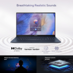 Zenbook 15 Laptop, 15.6” FHD Display, AMD Ryzen 5 7535U CPU, AMD Radeon Graphics, 16GB RAM, 512GB SSD, Windows 11 Home, Ponder Blue, UM3504DA-AS54 - Image 7